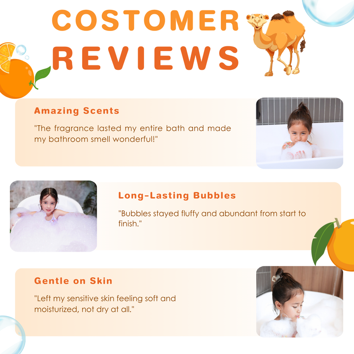 Bubble Bath Powder - 100g - Orange
