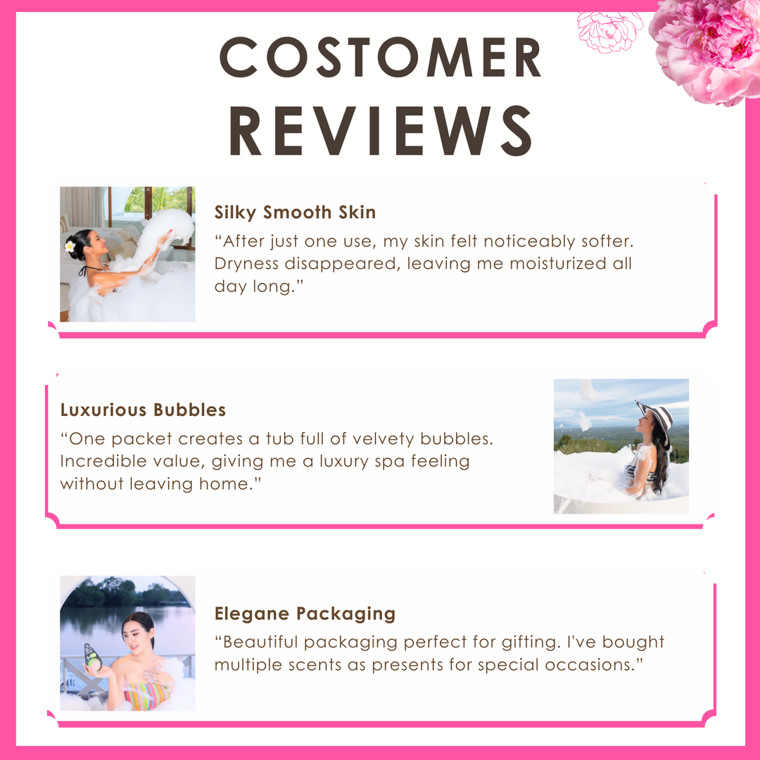 Bubble Bath Bomb - Flower Package - 150g - Peony