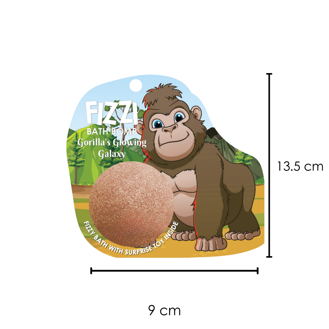 Fizzy Bath Bomb - Jungle Package - 100g - Gorilla's Galaxy
