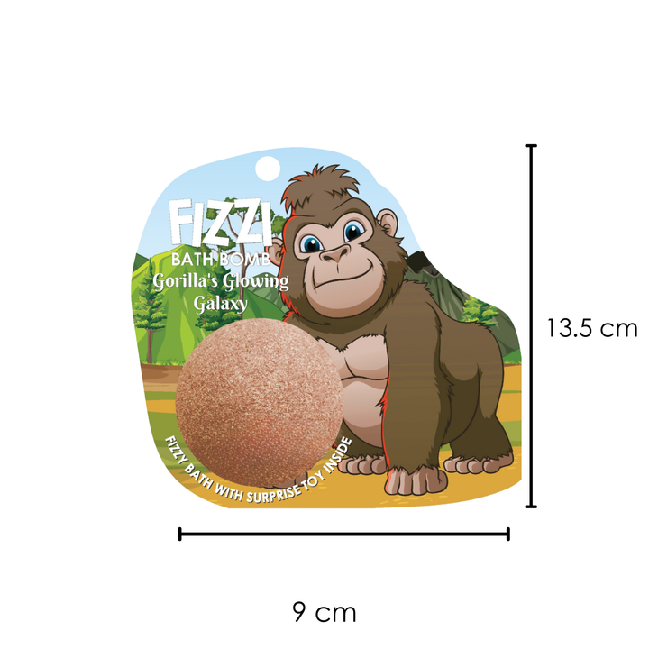 Fizzy Bath Bomb - Jungle Package - 100g - Gorilla's Galaxy