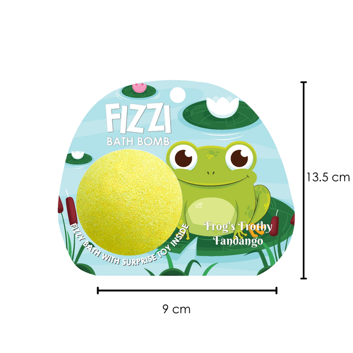 Fizzy Bath Bomb - Jungle Package - 100g - Frog's Frothy Fandango