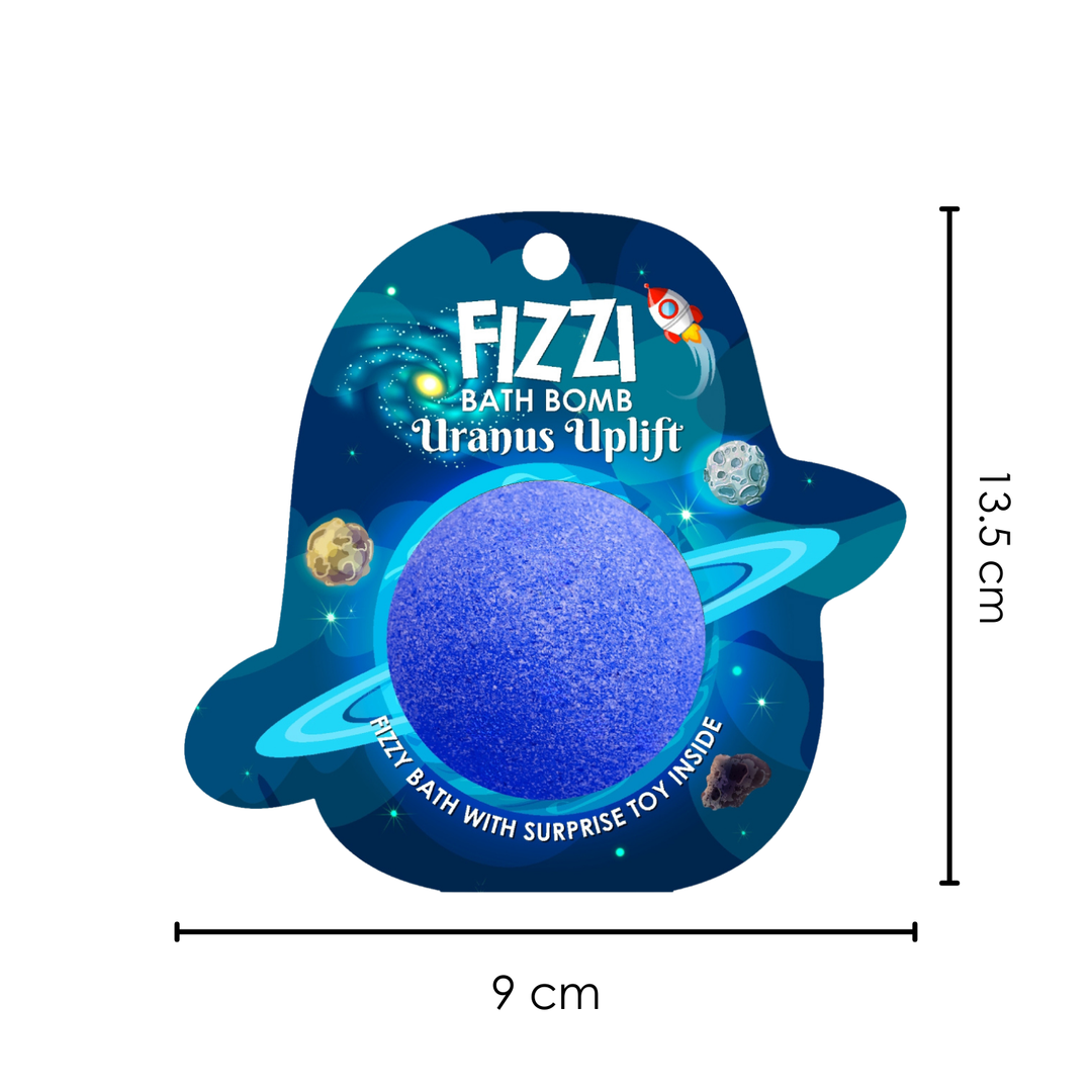 Fizzy Bath Bomb - Solar System Package - 100g - Uranus Uplift