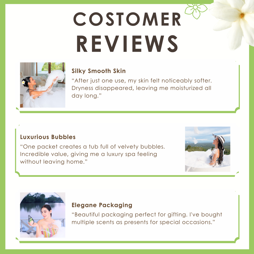 Bubble Bath Bomb - Flower Package - 150g - Jasmine