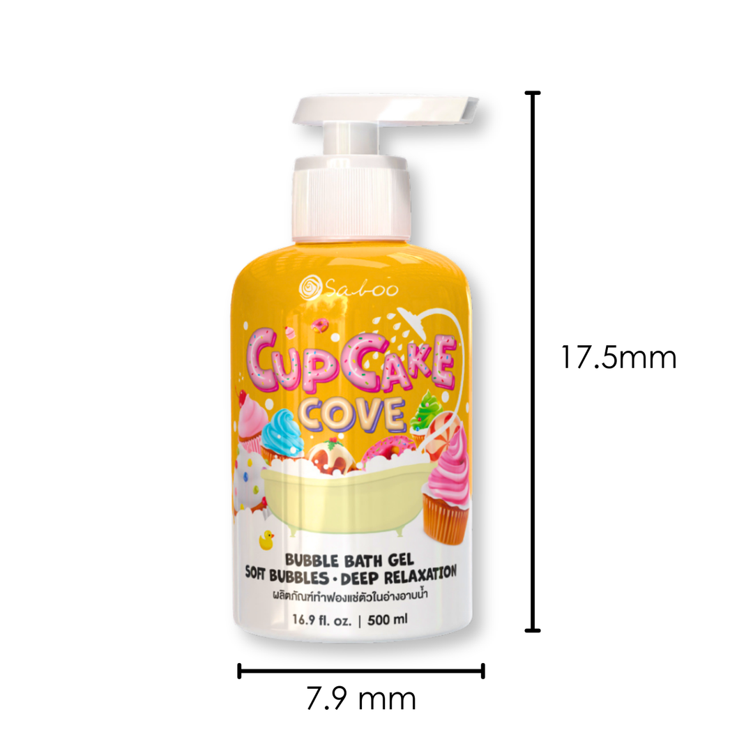 Bubble Bath Gel - 500ml - Cup Cake Cove