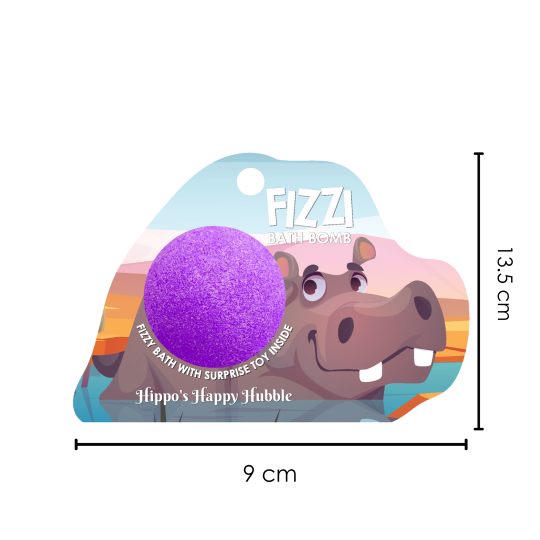 Fizzy Bath Bomb - Jungle Package - 100g - Hippo's Happy Hubble