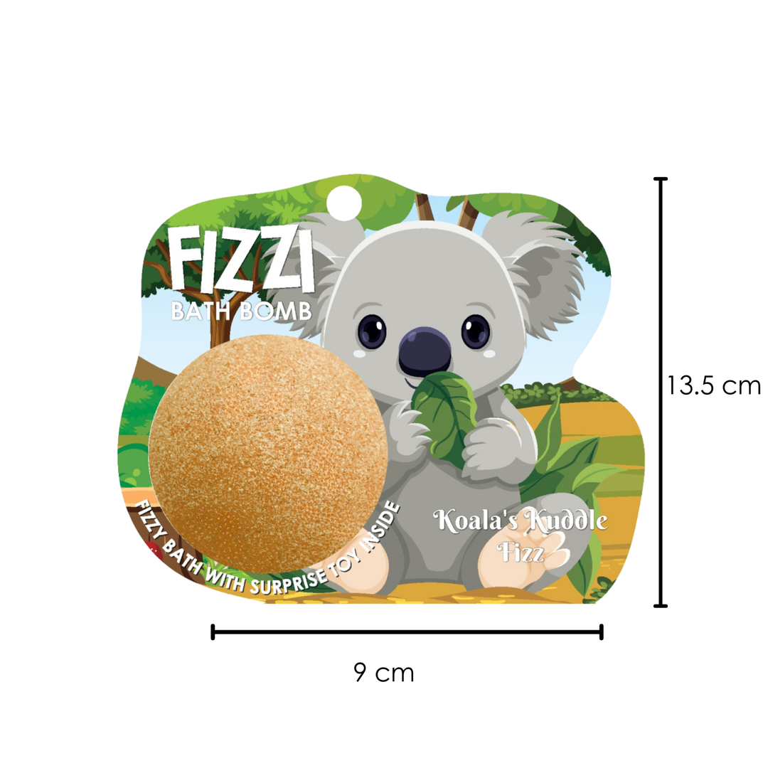 Fizzy Bath Bomb - Jungle Package - 100g - Koala's Kuddle Fizz
