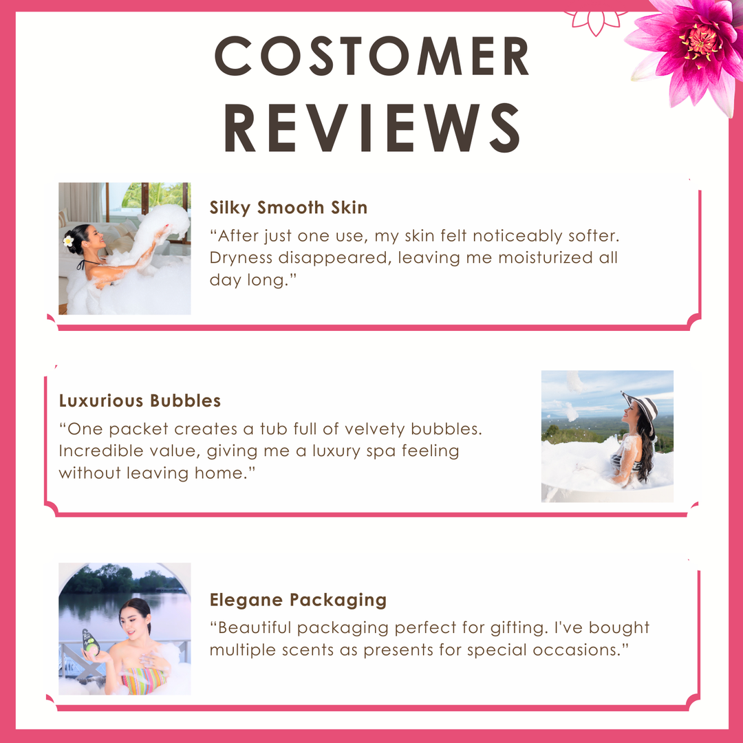 Bubble Bath Bomb - Flower Package - 150g - Lotus