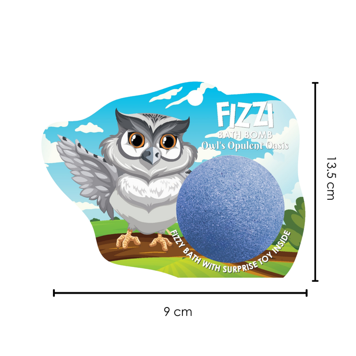 Fizzy Bath Bomb - Jungle Package - 100g - Owl's Opulent Oasis