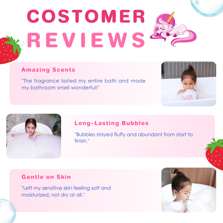 Bubble Bath Powder - 100g - Strawberry