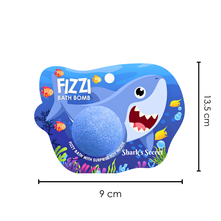 Fizzy Bath Bomb - Sea Animal Package - 100g - Shark's Secret