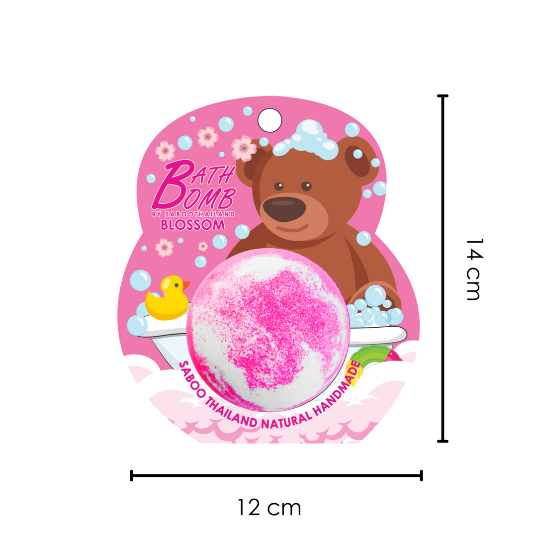 Bubble Bath Bomb - Bear Package - 150g - Blossom