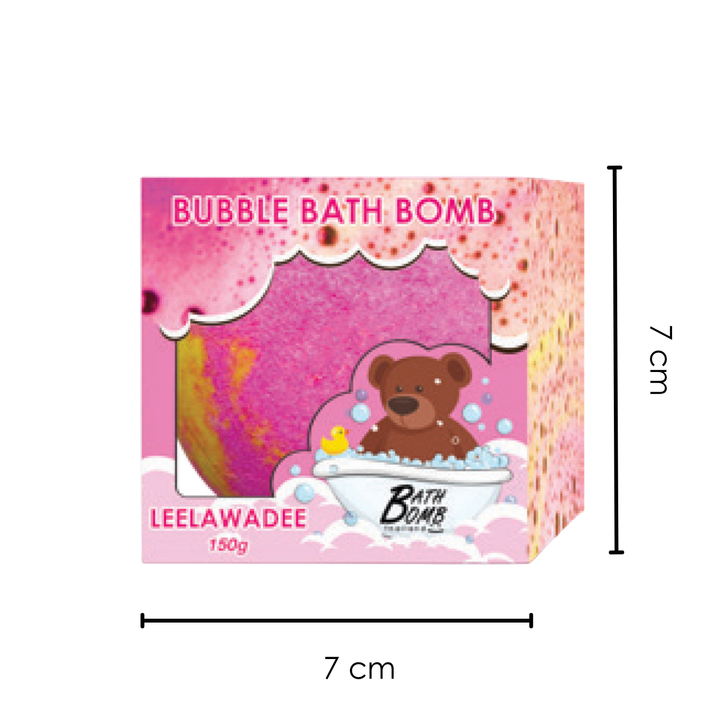 Bubble Bath Bomb - Box Package - 150g - Leelawadee