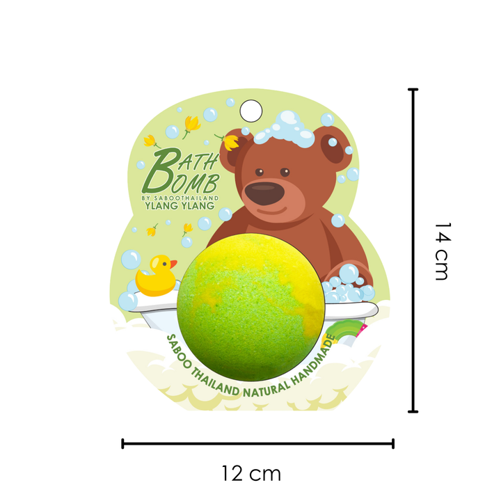 Bubble Bath Bomb - Bear Package - 150g - Ylang Ylang