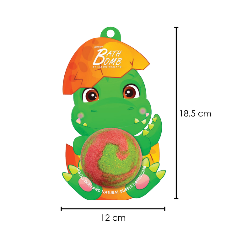 Bubble Bath Bomb - Dinosaur Package - 150g - Apple