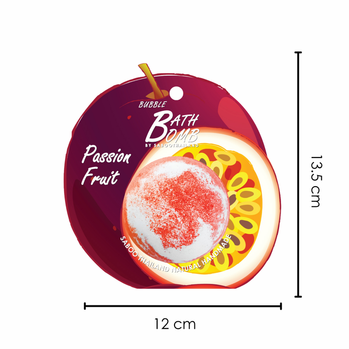 Bubble Bath Bomb - Fruit Package - 150g - Passion Fruit