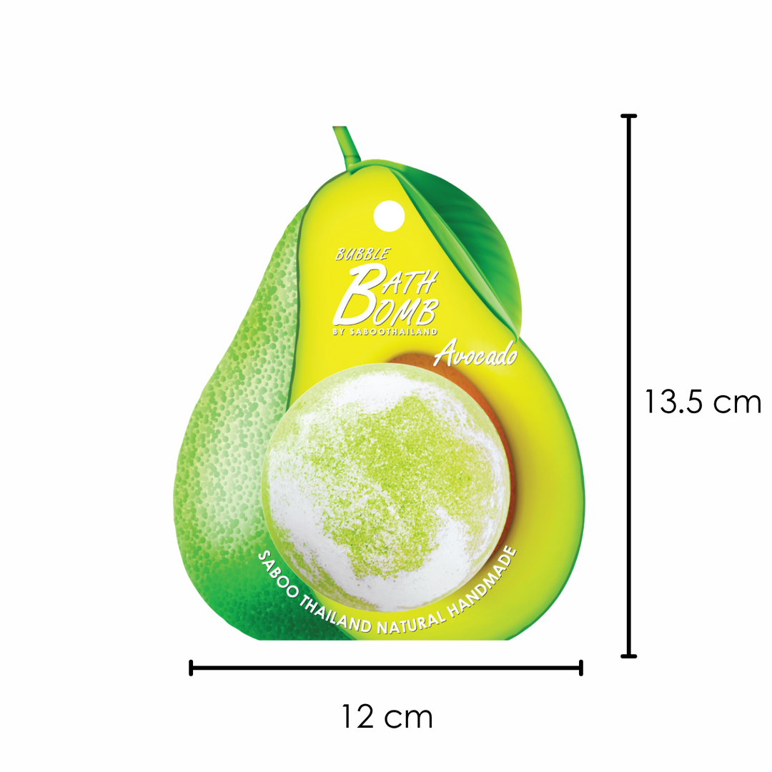 Bubble Bath Bomb - Fruit Package - 150g - Avocado
