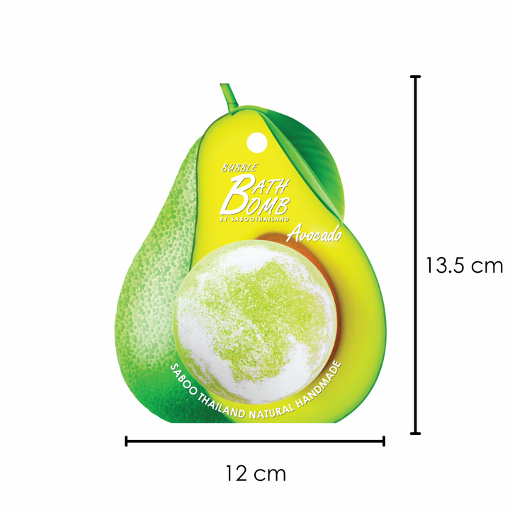 Bubble Bath Bomb - Fruit Package - 150g - Avocado