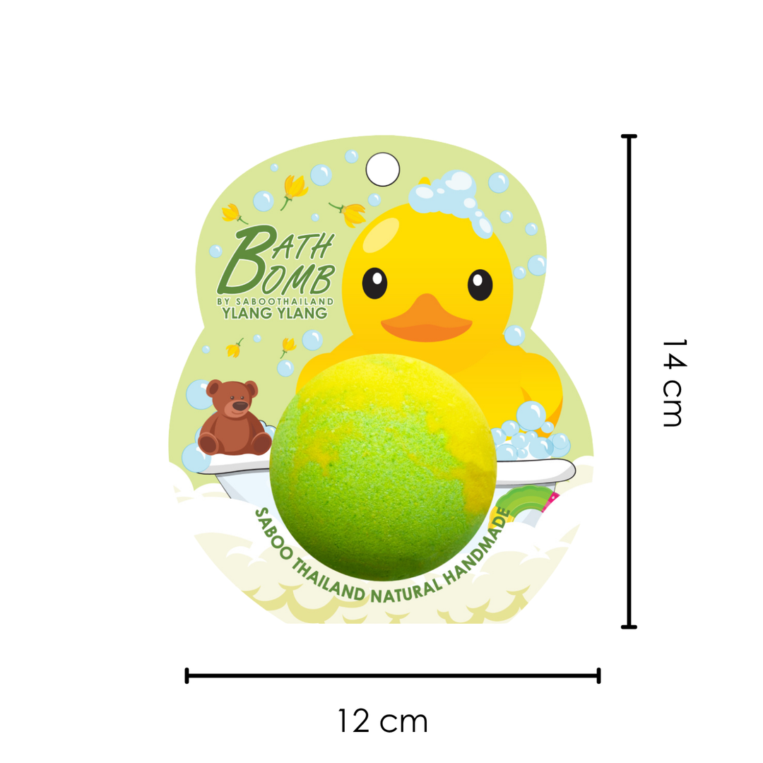 Bubble Bath Bomb - Duck Package - 150g - Ylang Ylang