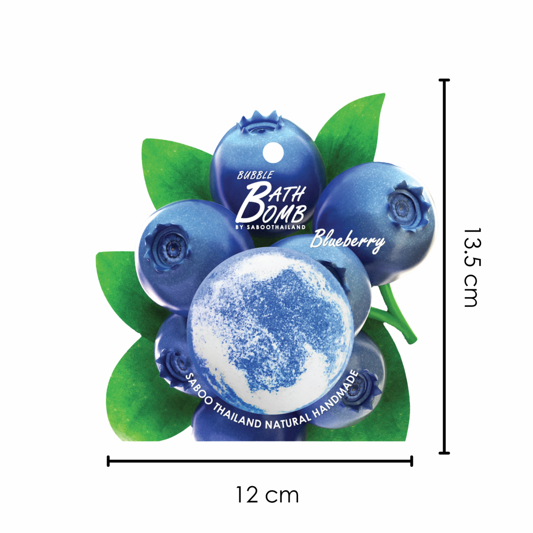 Bubble Bath Bomb - Fruit Package - 150g - Blueberry