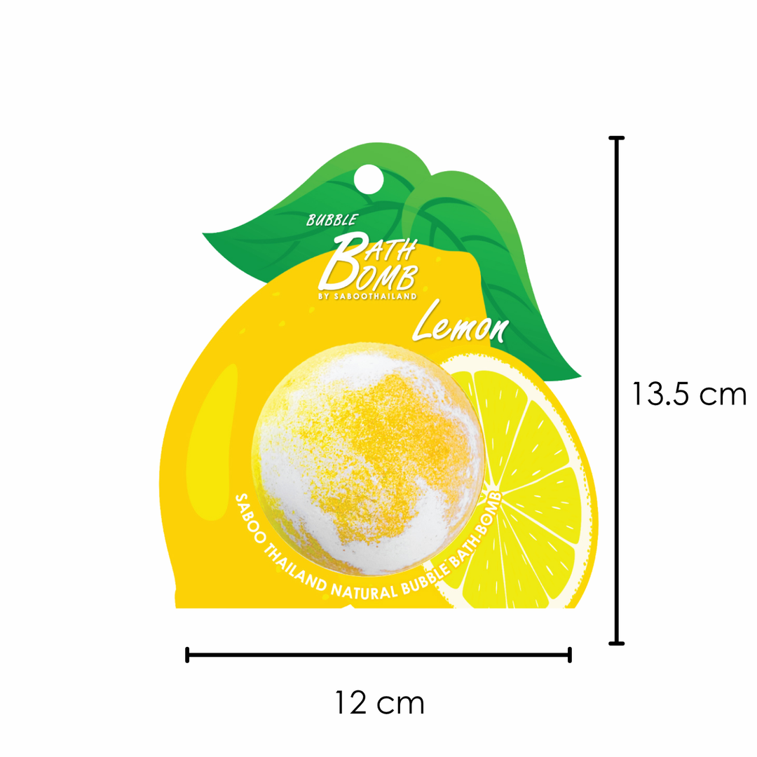 Bubble Bath Bomb - Fruit Package - 150g - Lemon