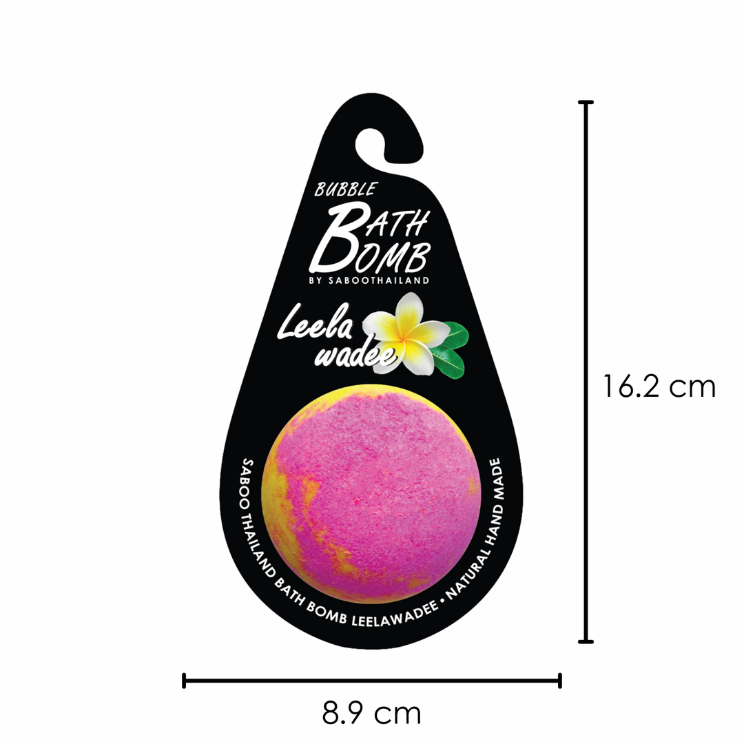 Bubble Bath Bomb - Black Package - 150g - Leelawadee