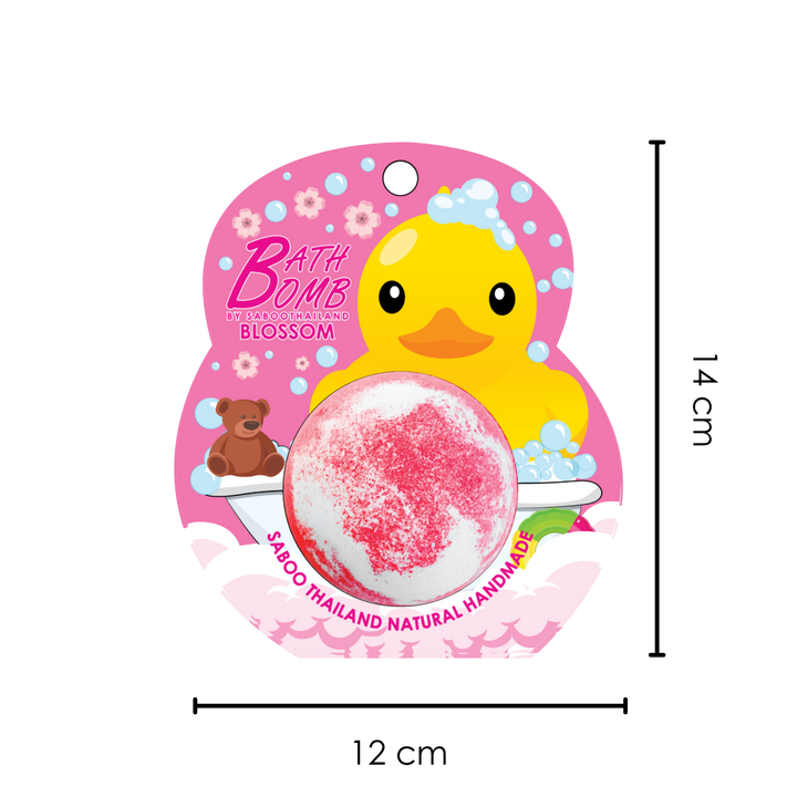 Bubble Bath Bomb - Duck Package - 150g - Blossom
