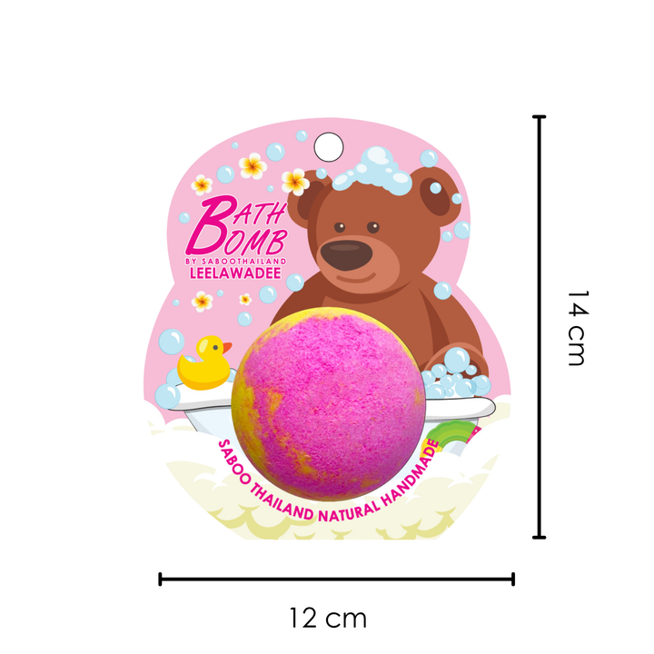 Bubble Bath Bomb - Bear Package - 150g - Leelawadee
