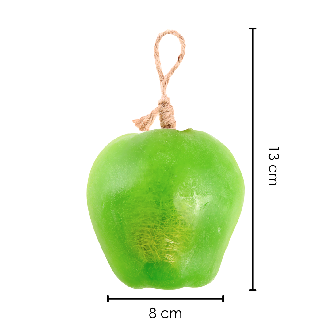 Natural Fancy Soap - 100g - Apple Green