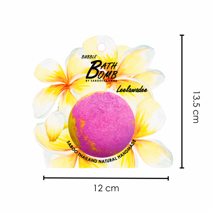 Bubble Bath Bomb - Flower Package - 150g - Leelawadee