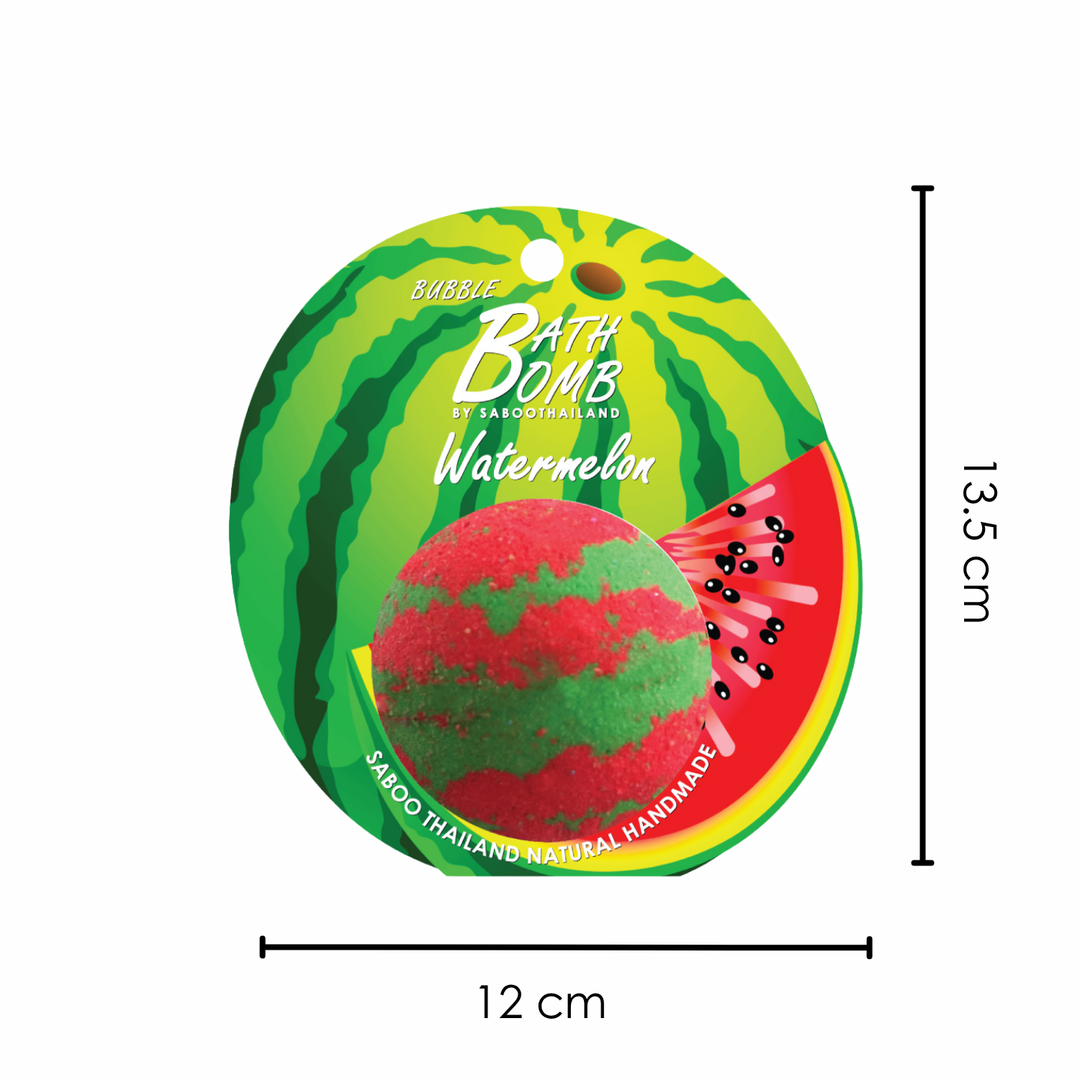 Bubble Bath Bomb - Fruit Package - 150g - Watermelon