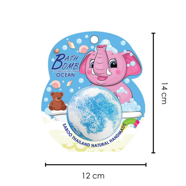 Bubble Bath Bomb - Elephant Package - 150g - Ocean