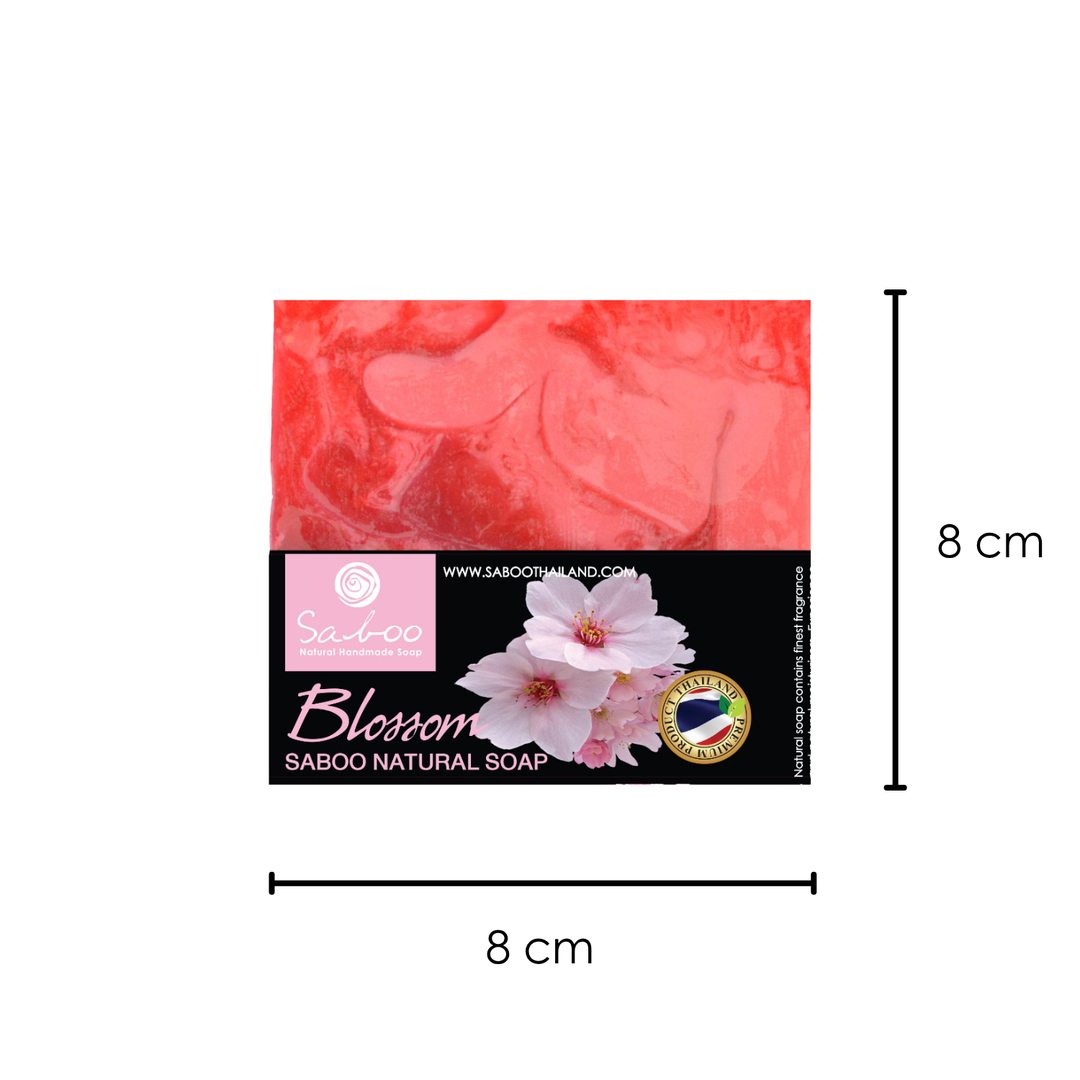 Natural Soap - Square Shape - 100g - Blossom