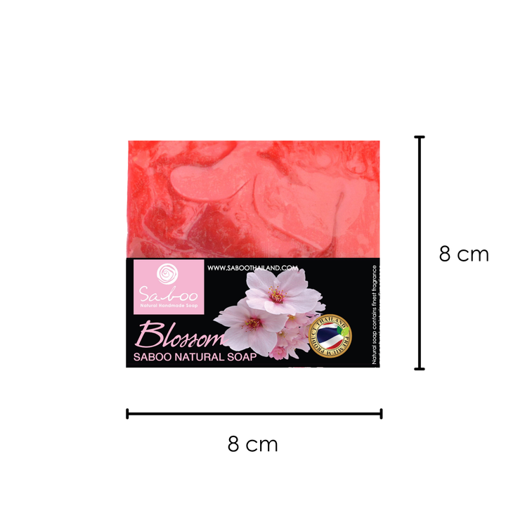 Natural Soap - Square Shape - 100g - Blossom