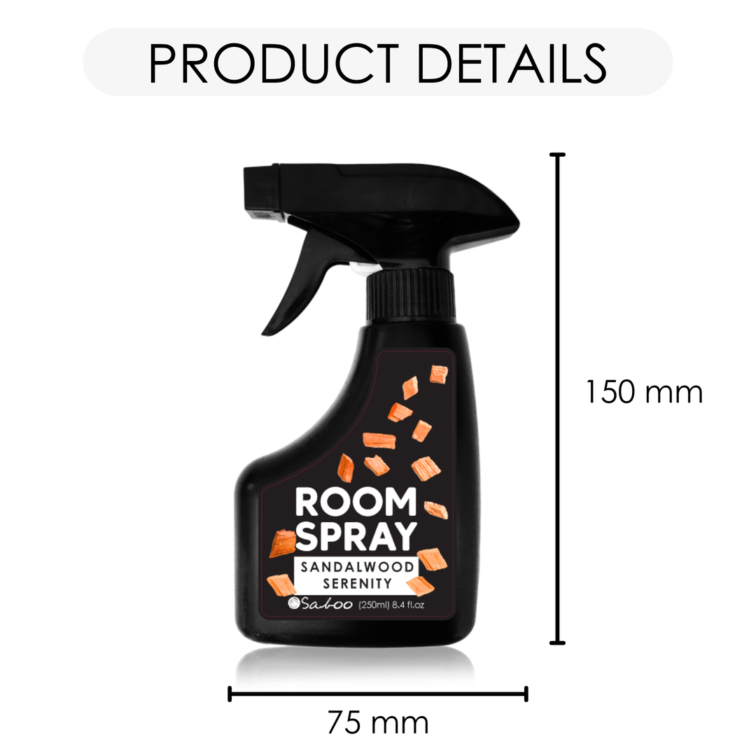 Saboo Room Spray - 250ml - Sandalwood Serenity