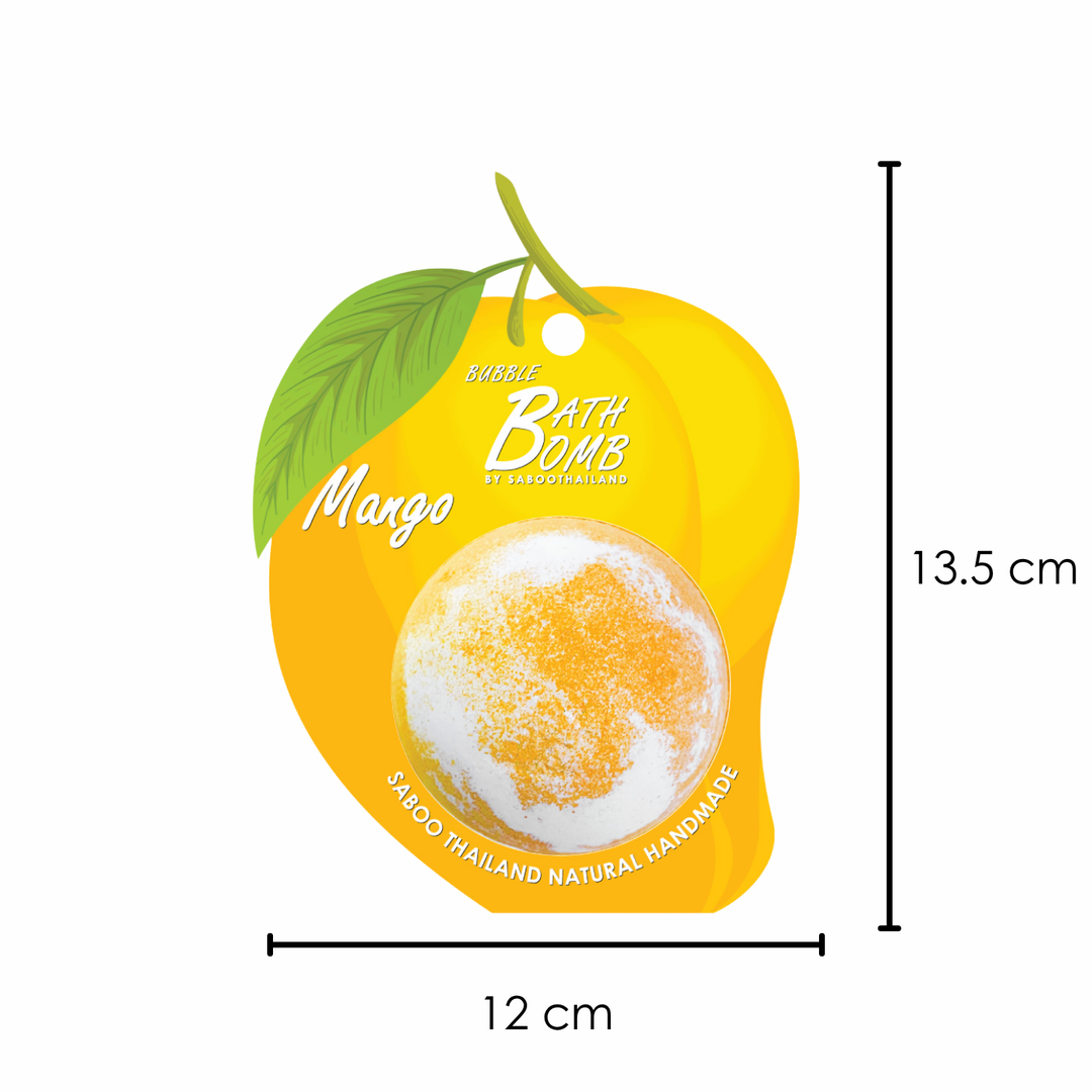Bubble Bath Bomb - Fruit Package - 150g - Mango