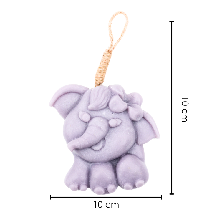 Natural Fancy Soap - Elephant - 100g - Lavender