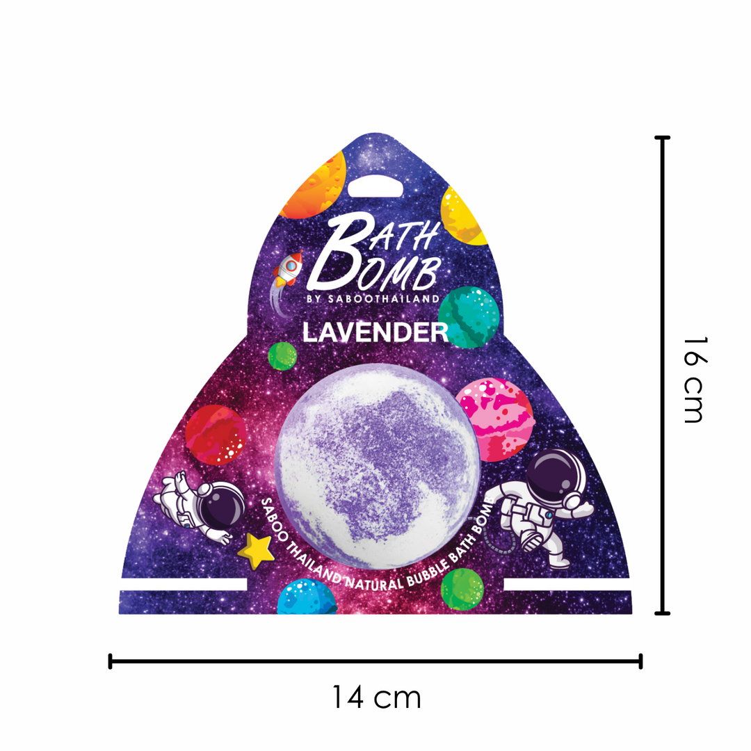 Bubble Bath Bomb - Space Package - 150g - Lavender