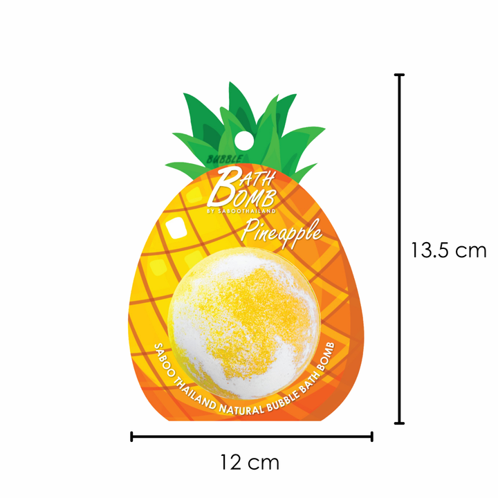 Bubble Bath Bomb - Fruit Package - 150g - Pineapple