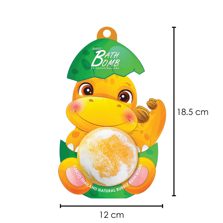 Bubble Bath Bomb - Dinosaur Package - 150g - Lemon