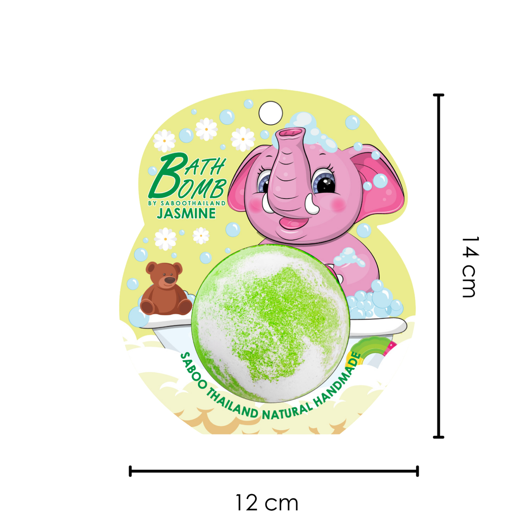 Bubble Bath Bomb - Elephant Package - 150g - Jasmine
