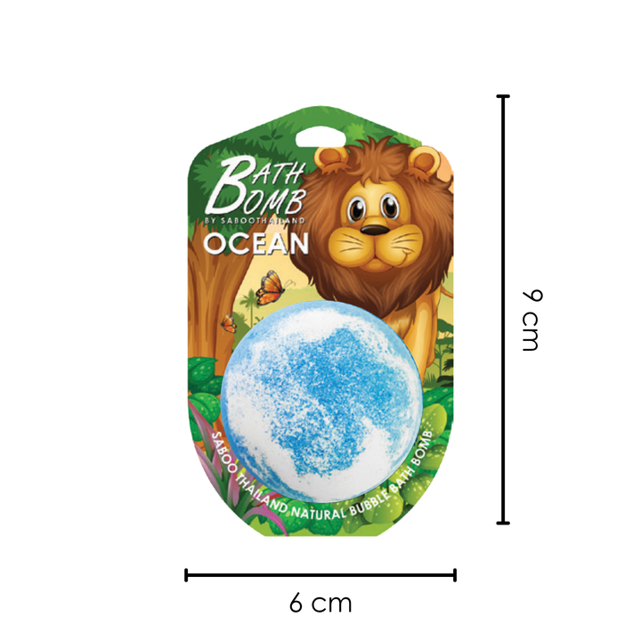 Bubble Bath Bomb - Jungle Package - 150g - Ocean