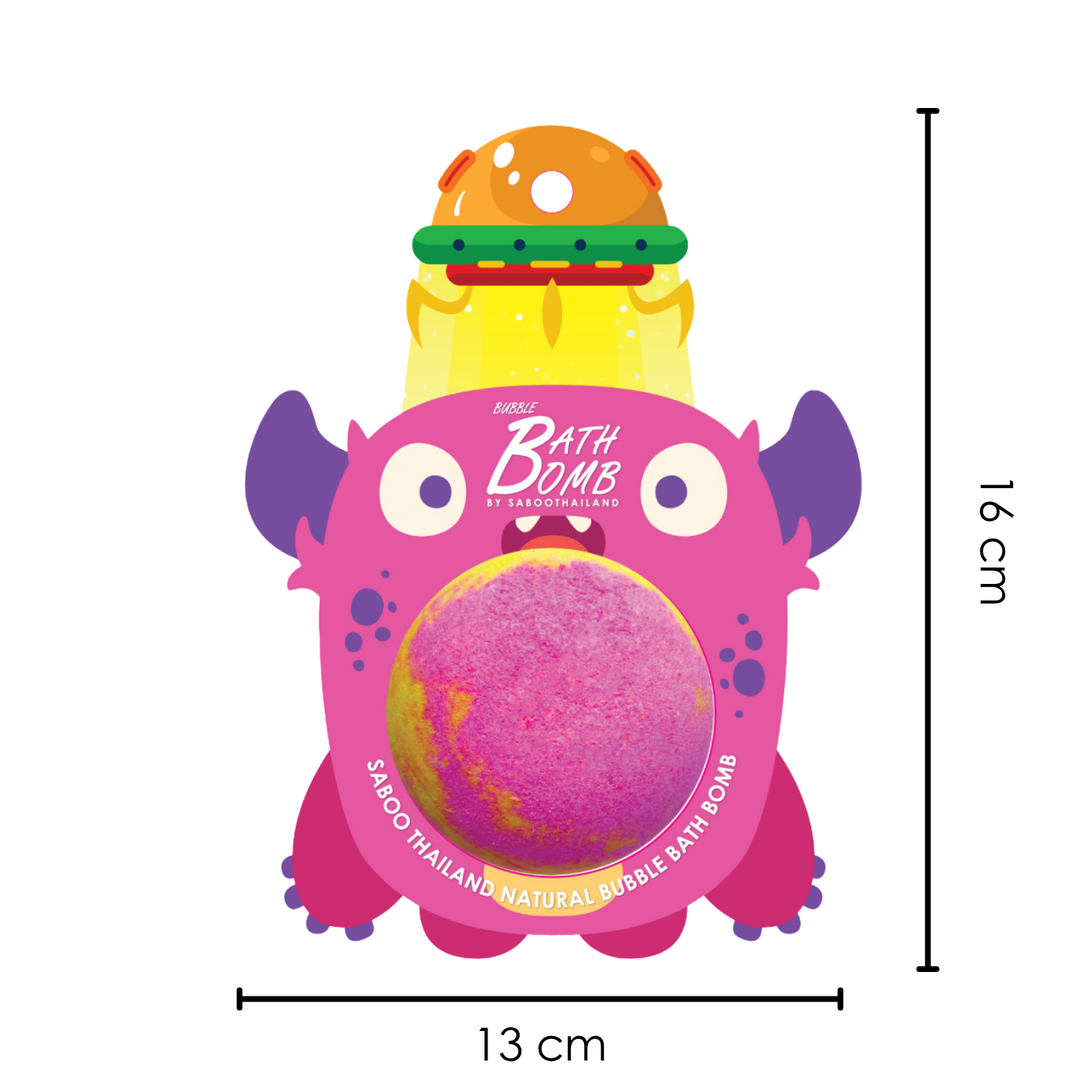Bubble Bath Bomb - Monster - 150g - Leelawadee