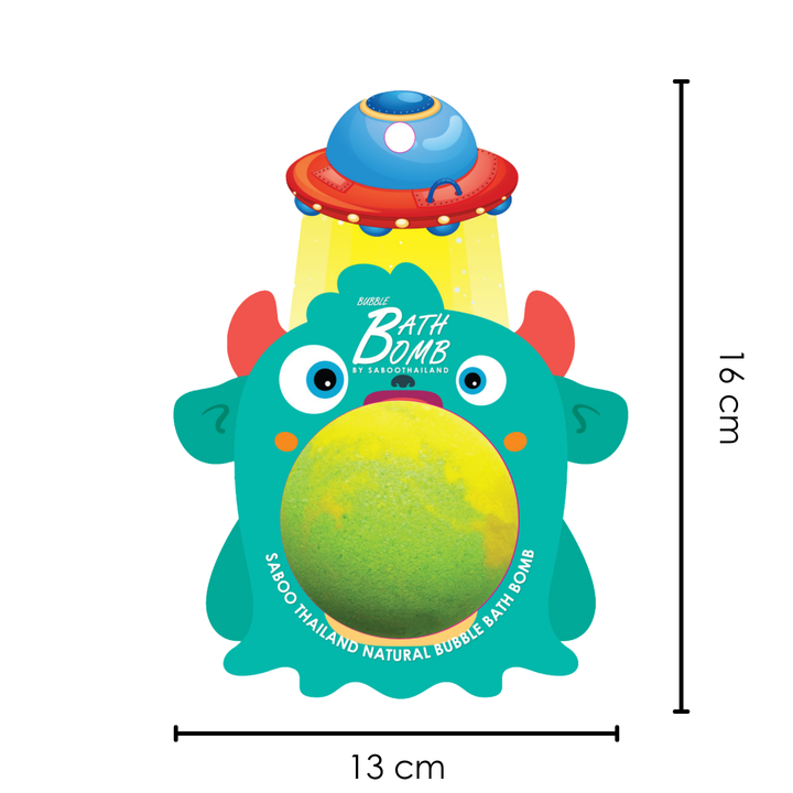 Bubble Bath Bomb - Monster - 150g - Melon