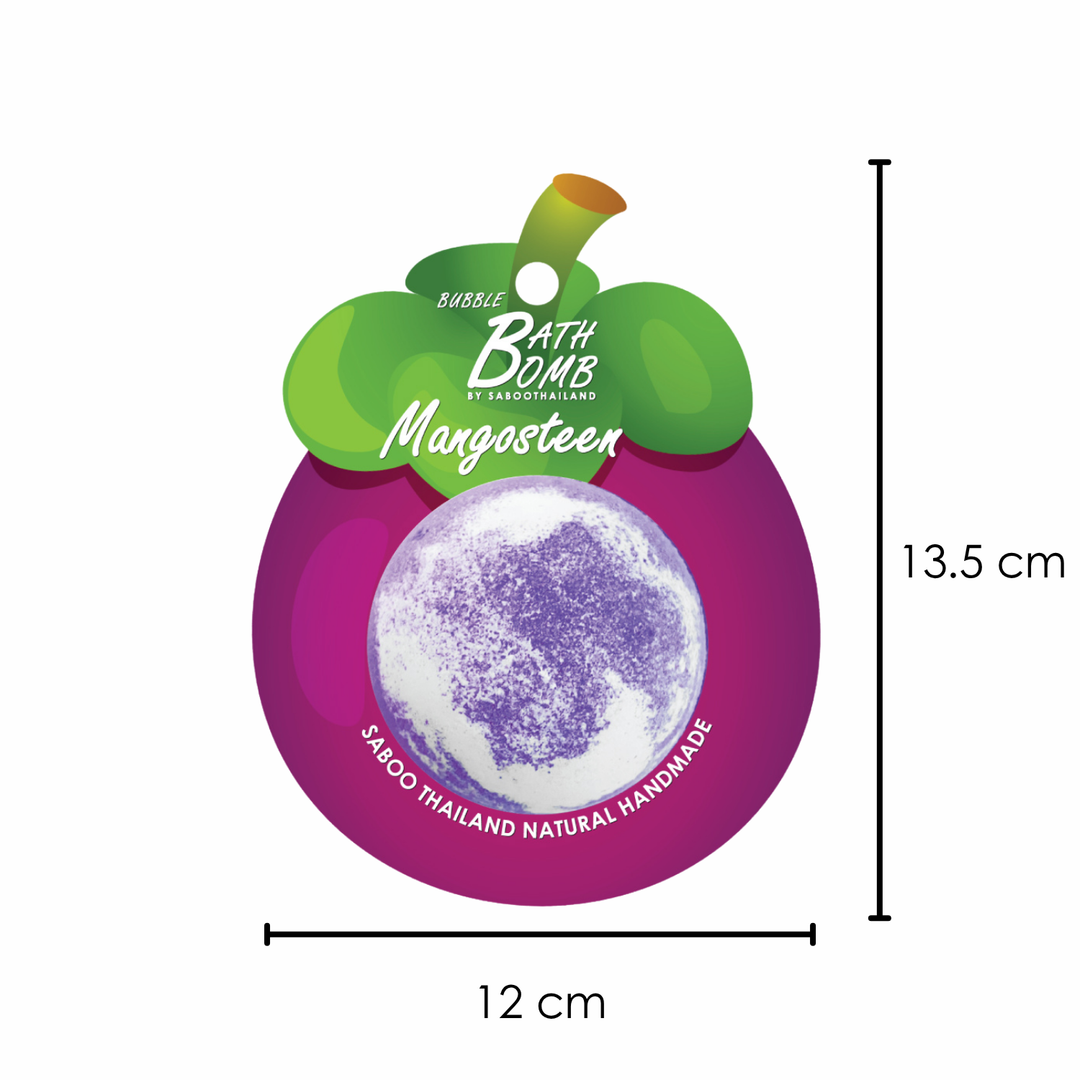Bubble Bath Bomb - Fruit Package - 150g - Mangosteen