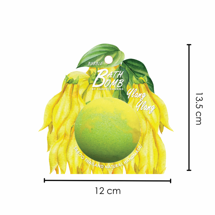 Bubble Bath Bomb - Flower Package - 150g - Ylang Ylang
