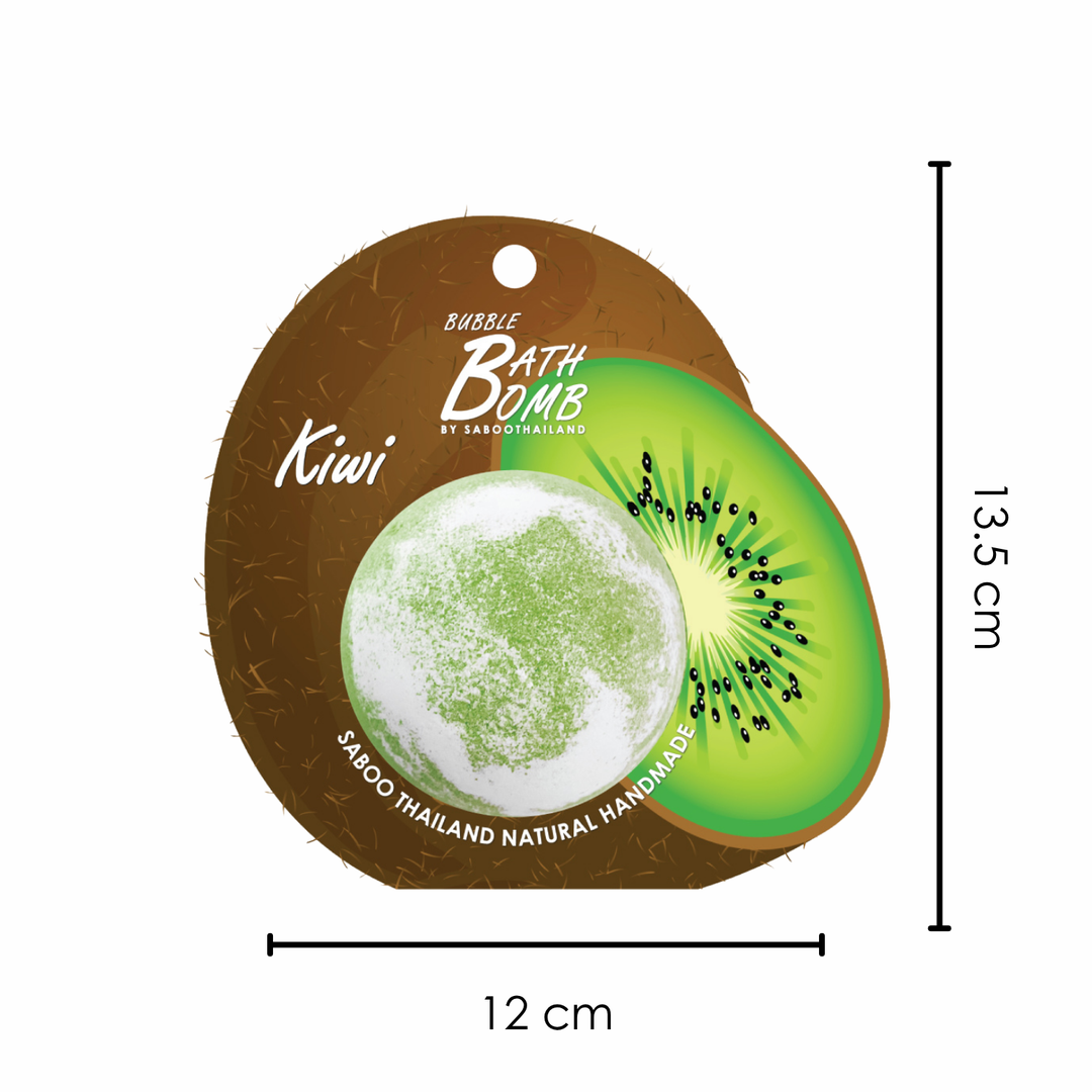 Bubble Bath Bomb - Fruit Package - 150g - Kiwi