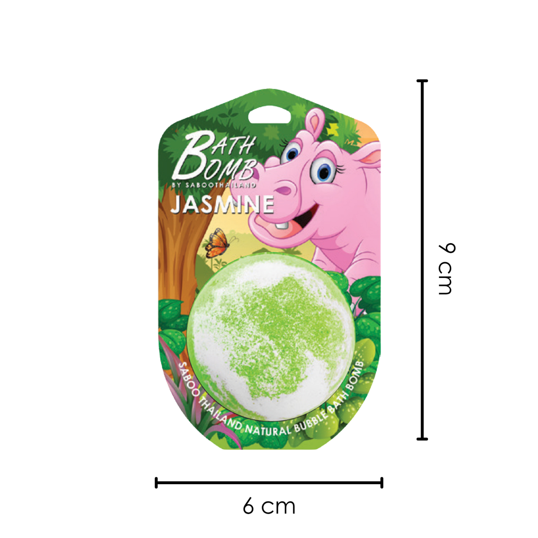 Bubble Bath Bomb - Jungle Package - 150g - Jasmine