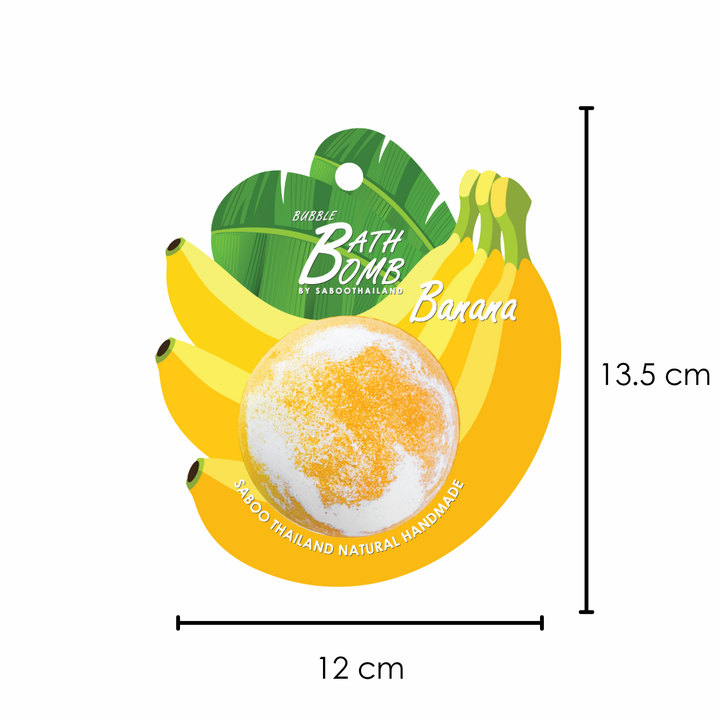 Bubble Bath Bomb - Fruit Package - 150g - Banana