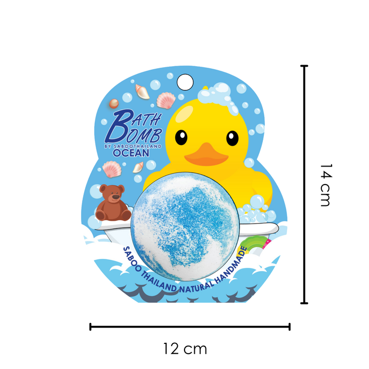 Bubble Bath Bomb - Duck Package - 150g - Ocean