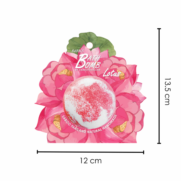 Bubble Bath Bomb - Flower Package - 150g - Lotus